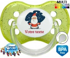 Père noël + prénom: Sucette Cerise-su7.fr