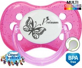 Papillon 2 + prénom: Sucette Cerise-su7.fr