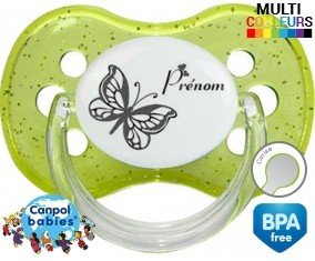 Papillon 2 + prénom: Sucette Cerise-su7.fr