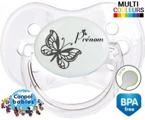 Papillon 2 + prénom: Sucette Cerise-su7.fr