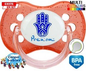 Main de fatma (garçon) + prénom: Sucette Cerise-su7.fr