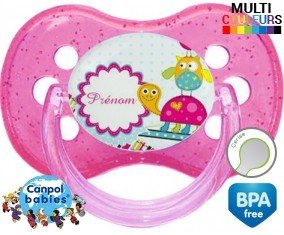 Originale tortue + prénom: Sucette Cerise-su7.fr