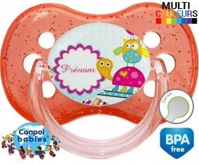 Originale tortue + prénom: Sucette Cerise-su7.fr