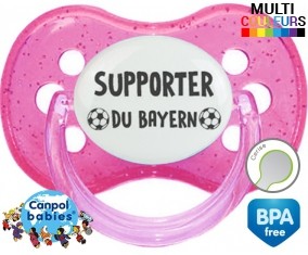 Foot supporter bayern: Sucette Cerise personnalisée - su7.fr