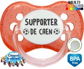 Foot supporter caen: Sucette Cerise personnalisée - su7.fr
