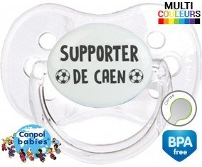 Foot supporter caen: Sucette Cerise personnalisée - su7.fr