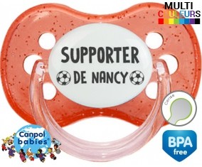 Foot supporter nancy: Sucette Cerise personnalisée - su7.fr