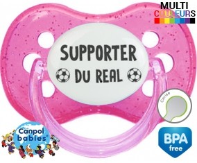 Foot supporter real madrid: Sucette Cerise personnalisée -