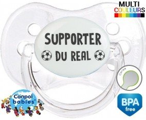 Foot supporter real madrid: Sucette Cerise personnalisée -