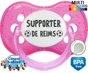 Foot supporter reims: Sucette Cerise personnalisée - su7.fr