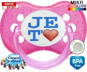 Je t'aime modèle garçon: Sucette Cerise-su7.fr