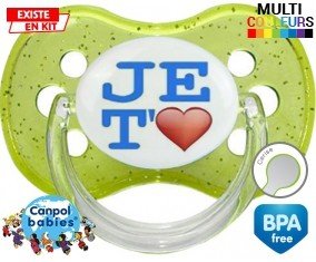 Je t'aime modèle garçon: Sucette Cerise-su7.fr