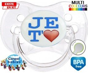 Je t'aime modèle garçon: Sucette Cerise-su7.fr