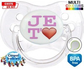 Je t'aime modèle fille: Sucette Cerise-su7.fr