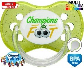 Champion du foot: Sucette Cerise personnalisée - su7.fr