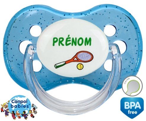 Tennis + prénom: Sucette Cerise-su7.fr