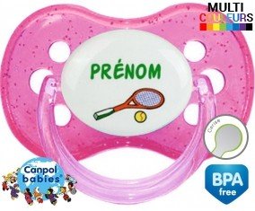 Tennis + prénom: Sucette Cerise-su7.fr