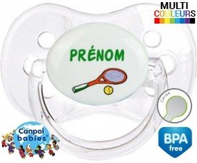 Tennis + prénom: Sucette Cerise-su7.fr