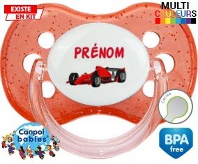 Formule 1 + prénom: Sucette Cerise-su7.fr
