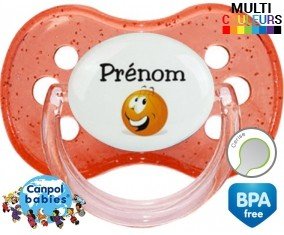 Basket ballon + prénom: Sucette Cerise-su7.fr