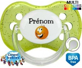 Basket ballon + prénom: Sucette Cerise-su7.fr