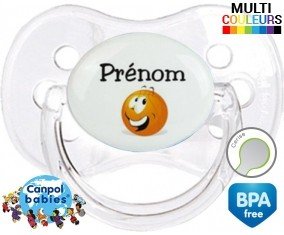 Basket ballon + prénom: Sucette Cerise-su7.fr