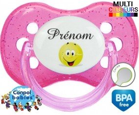 Tennis balle + prénom: Sucette Cerise-su7.fr