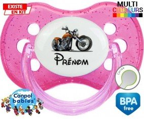 Moto et style2 + prénom: Sucette Cerise-su7.fr