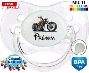 Moto et style2 + prénom: Sucette Cerise-su7.fr