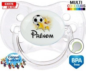 Foot étoile + prénom: Sucette Cerise-su7.fr