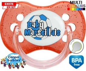 Baby marseillais ballon: Sucette Cerise personnalisée - su7.fr