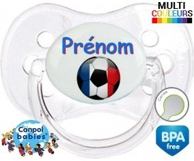 Ballon foot France + prénom: Sucette Cerise-su7.fr
