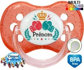 Boxeur + prénom: Sucette Cerise-su7.fr