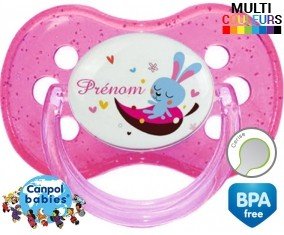 Lapinou + prénom: Sucette Cerise-su7.fr