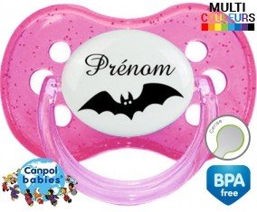 Chauve souris + prénom: Sucette Cerise-su7.fr