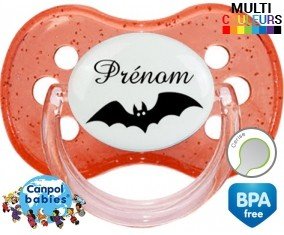 Chauve souris + prénom: Sucette Cerise-su7.fr