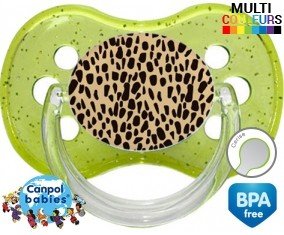 Léopard orange: Sucette Cerise-su7.fr