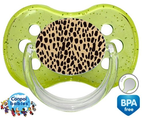 Léopard orange: Sucette Cerise-su7.fr