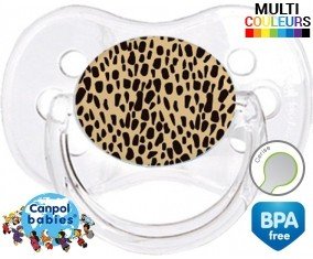 Léopard orange: Sucette Cerise-su7.fr