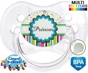 Étoile design (garçon) + prénom: Sucette Cerise-su7.fr