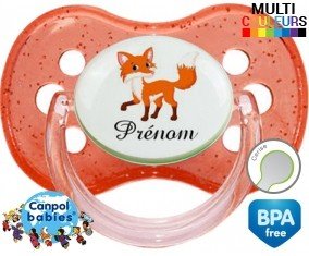 Renard + prénom: Sucette Cerise-su7.fr