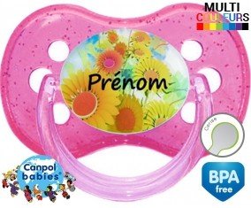 Tournesol + prénom: Sucette Cerise-su7.fr