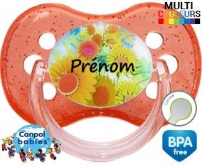 Tournesol + prénom: Sucette Cerise-su7.fr