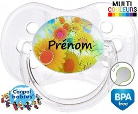 Tournesol + prénom: Sucette Cerise-su7.fr