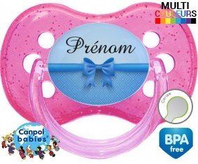 Flot bleu + prénom: Sucette Cerise-su7.fr
