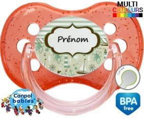 Marin + prénom: Sucette Cerise-su7.fr