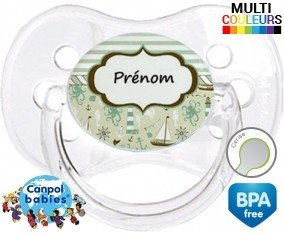 Marin + prénom: Sucette Cerise-su7.fr