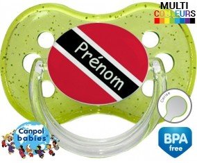 Personnalisee trinidad et tobago + prénom: Sucette Cerise-su7.fr