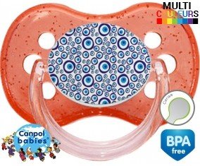 Motif oeil grec turc: Sucette Cerise-su7.fr