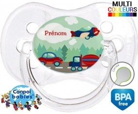 Vehicules + prénom: Sucette Cerise-su7.fr
